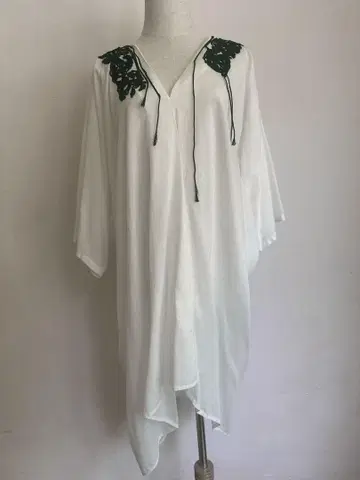 Y's yohjiyamamoto 자수 원피스 튜닉