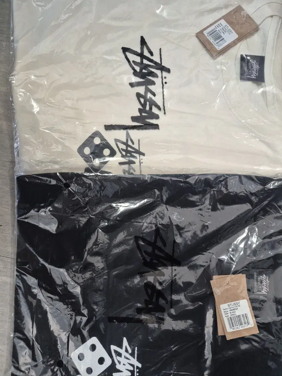 (정품)STUSSY 주사위 반팥티