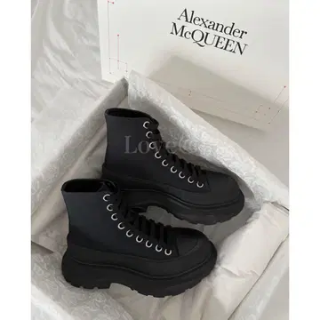 Alexander McQueen Tread Slick 부츠 스니커즈
