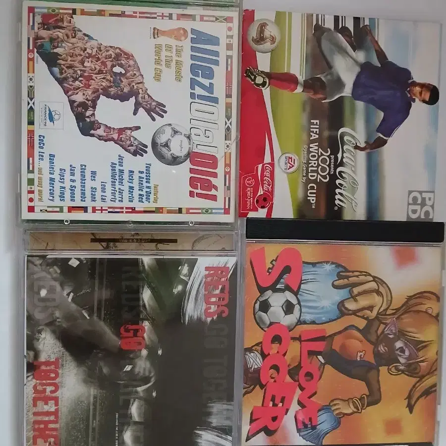 World Cup, Korea-Japan World Cup, FIFA, CD, DVD, plates