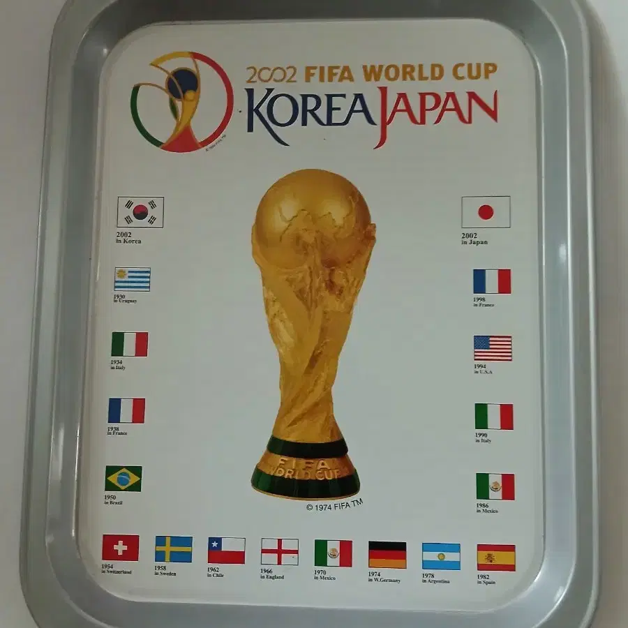 【レア】1995 World Cup NZAB記念プレート(シリアルNo.付き) World Cup, Korea-Japan World Cup, FIFA, CD, DVD, plates