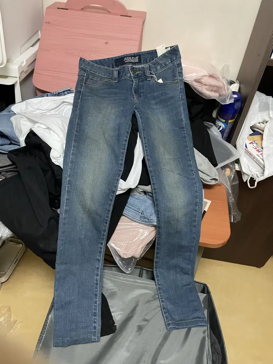 게스 데님 팬츠