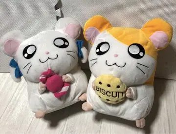 레트로 햄타로 리본짱 봉제 인형