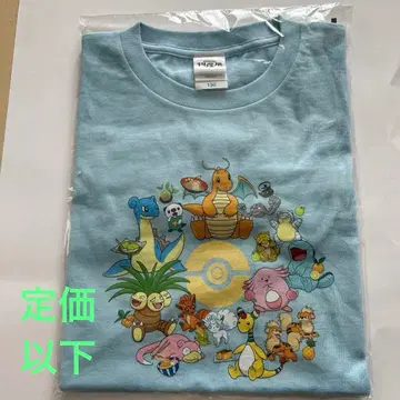 포켓몬 로컬Acts 물산전 오리지널 티셔츠 130 사이즈 누오 외