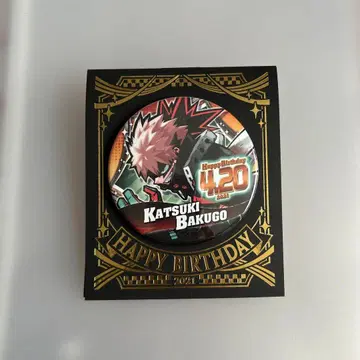 히로아카 바쿠고 카츠키 생일 명장면 2021 캔뱃지