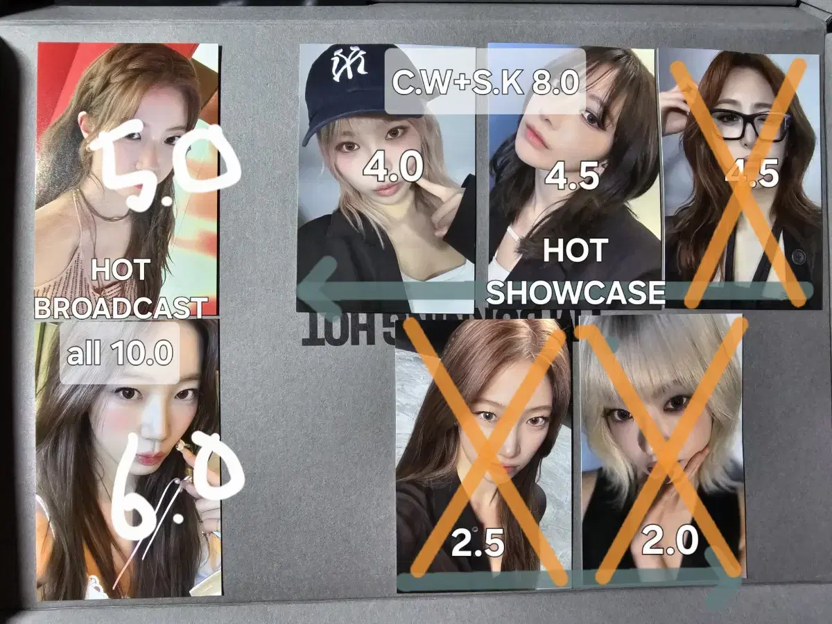 Le Sserafim HOT broadcast showcase Poca