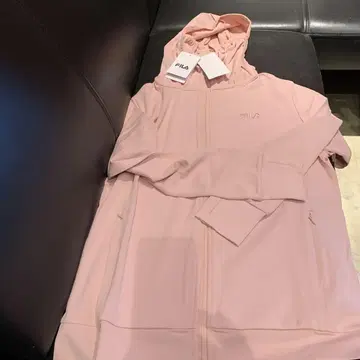 휠라 후드티 핑크 LL