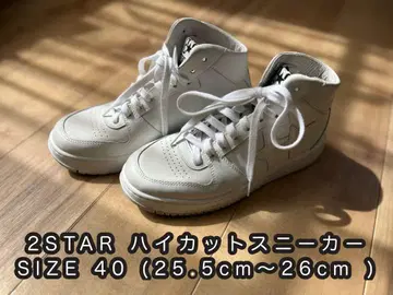2STAR 하이컷 스니커즈 SIZE 40 (25.5cm~26cm)