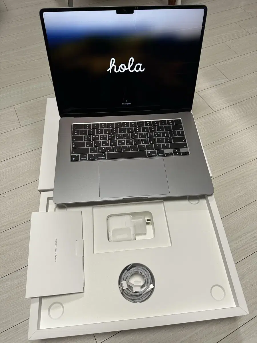 단순개봉 ) 맥북 에어 M3 15인치 8gb 512ssd 스그