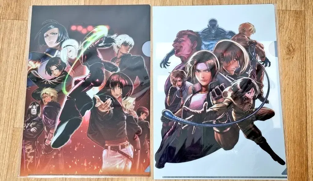 킹오파 킹오브 파이터즈 kof 굿즈 클리어파일 2장 일괄