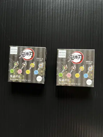 귀멸의 칼날 무한 열차 편 메탈 참 컬렉션 2개 미개봉