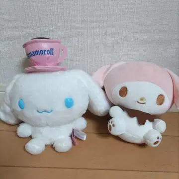 시나모롤 & 마이멜로디 봉제 인형 세트