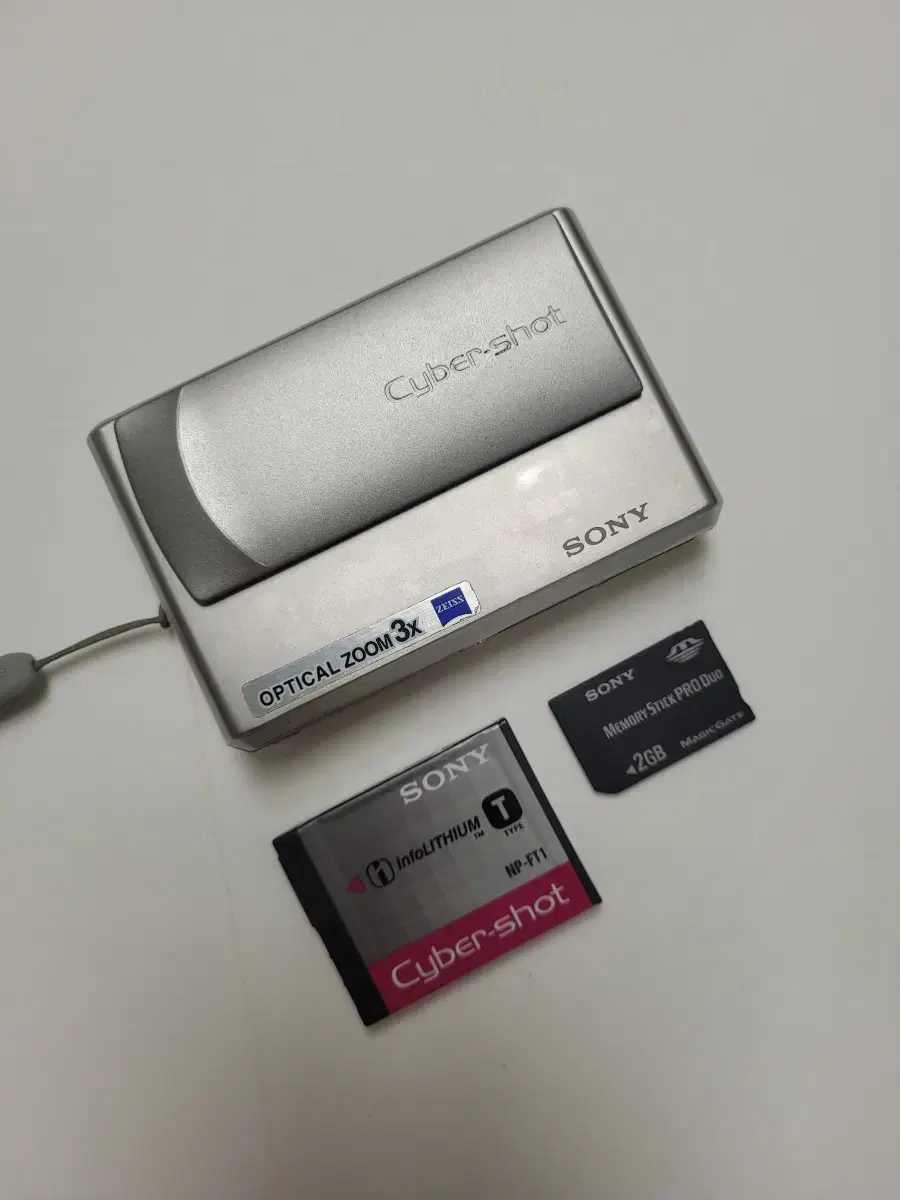 소니 사이버샷 dsc-t1 빈티지 디지털카메라