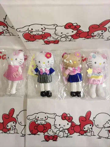 키티 스타일업 마스코트 세트