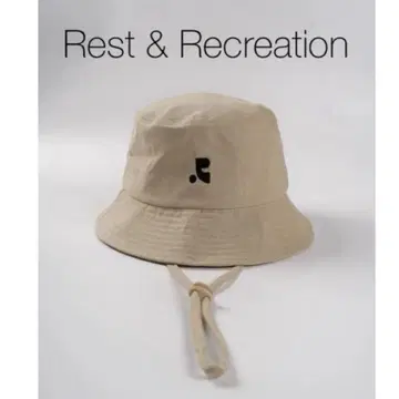 Rest&Recreation 레스토랑 및 레크리에이션 버킷 햇