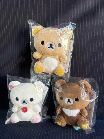 새상품 멋진 집 리락쿠마 코리락쿠마 차이로이코구마 테노리 봉제 인형