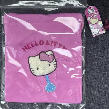 산리오 산리오 캐릭터즈 키티 사가라 자수 복조리 파우치 자수