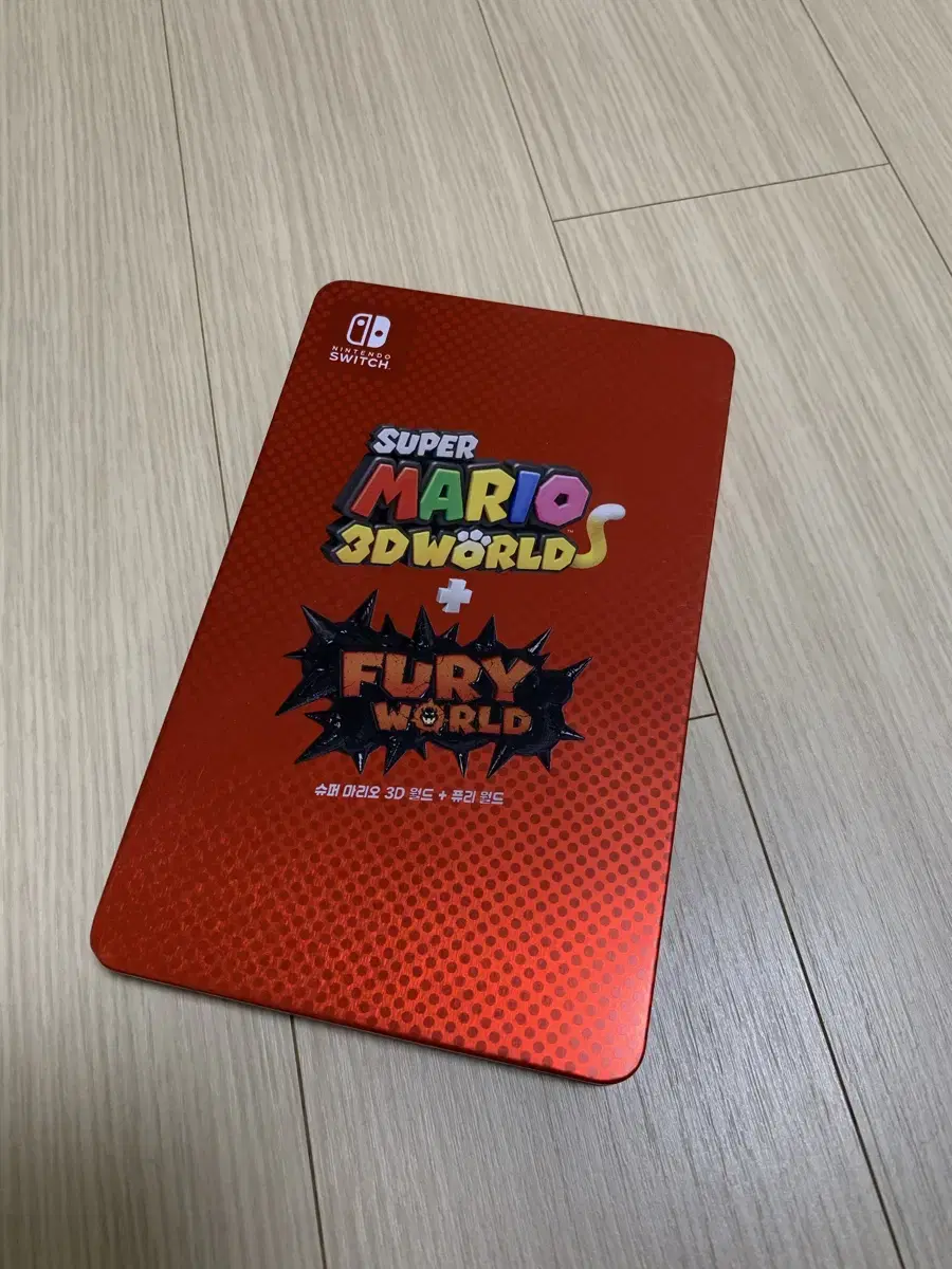 Nintendo Switch Mario 3D World Steelbook Steel Case