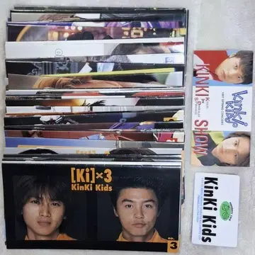 KinKi Kids 뉴스레터 No.3~62 전권 티켓 회원증