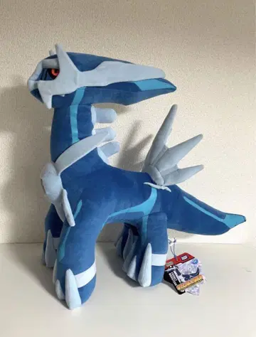 택 포함 디아루가 봉제 인형 약 40cm