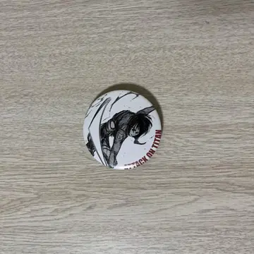 진격의 거인 전 원작 캔뱃지 미카사
