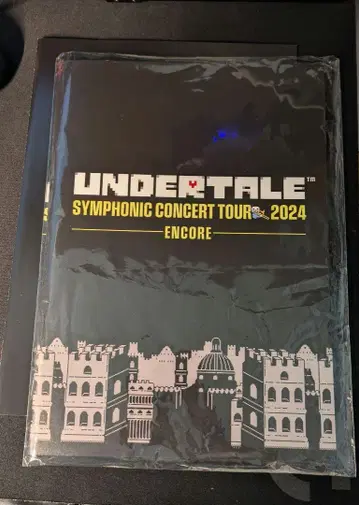 UNDERTALE CONCERT 2024 ENCORE 팜플렛