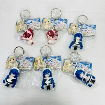 쵸비츠 CHOBITS 피규어 키링 6개 세트