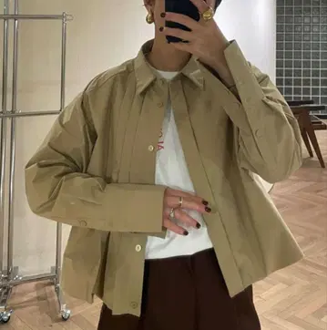 machatt 마챗 크롭 셔츠