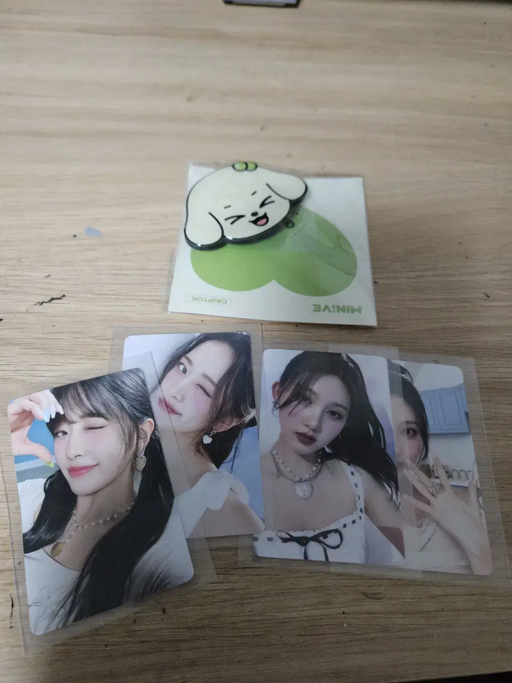 아이브 강안지 그립톡 미개봉 판매합니다