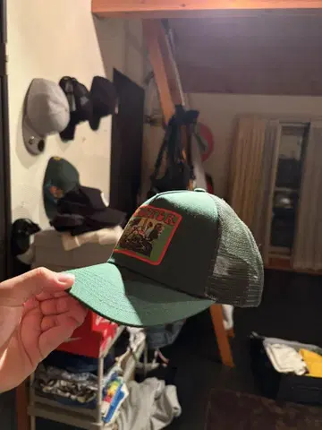 KENDRICKS 메쉬 캡 그린 chopper
