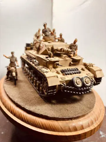 1/35 독일 아프리카 군단 4호 탱크 F형