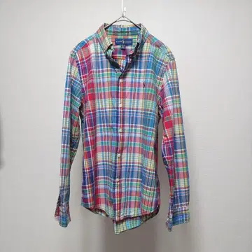 랄프 로렌 타탄 마드라스 체크