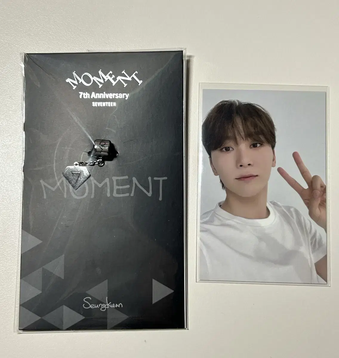 Seventeen seungkwan 7th anniversary bracelet charm poca WTS