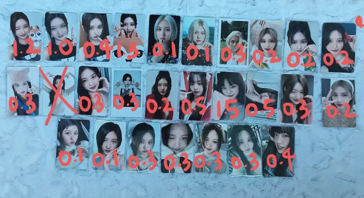 아이브 포카 정말 싸게 팔아요