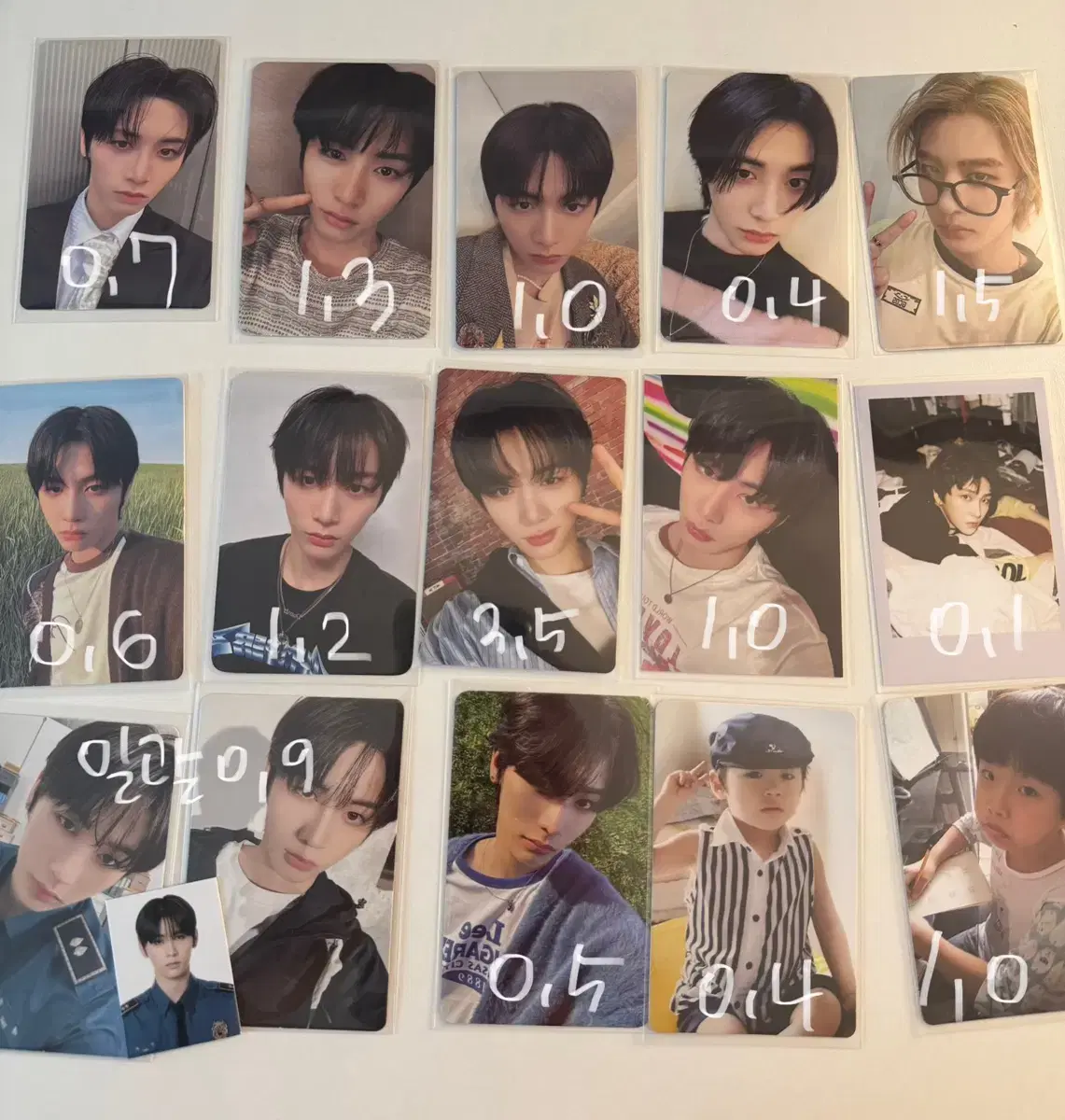 Taesan unreleased photocard poca wts Quick sale boynextdoor Japan pre-order benefit Collective Book