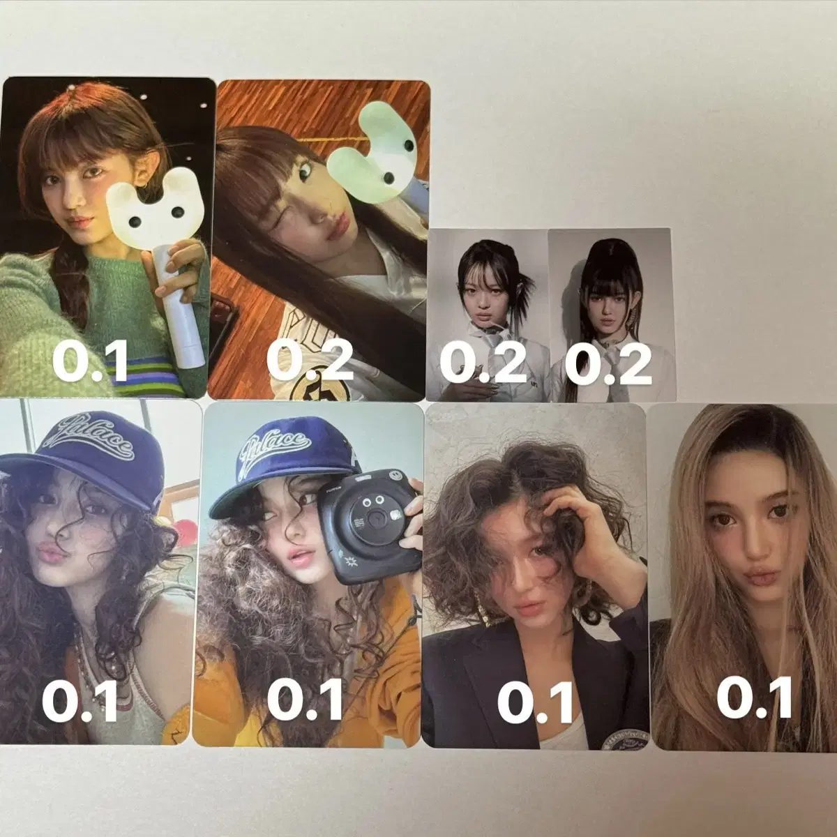 뉴진스 하니 다니엘 혜인 증명사진 증사 포카 포토카드 판매 양도