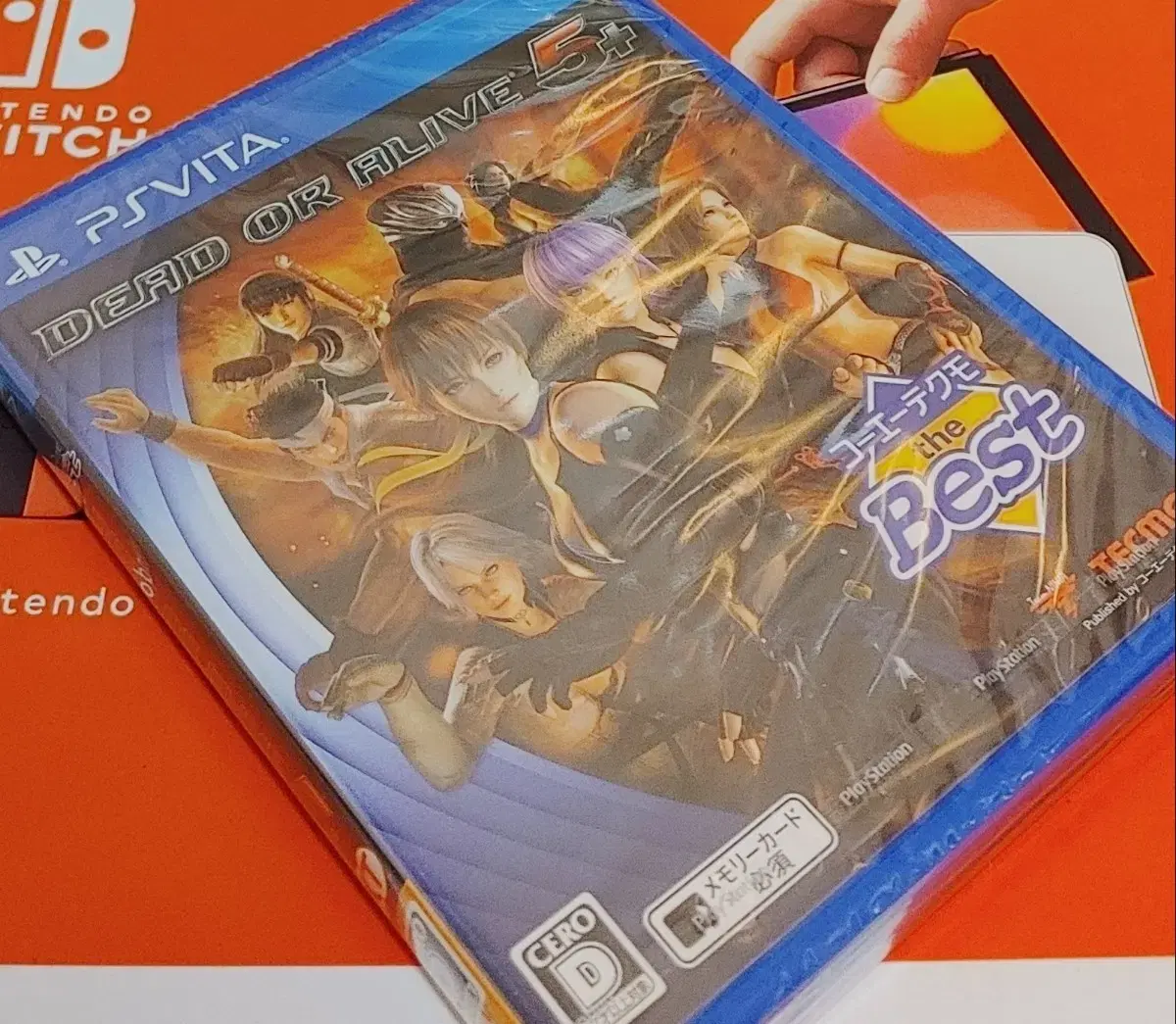 [미개봉]PSvita플스비타 데드오어얼라이브5 플러스팝니다!