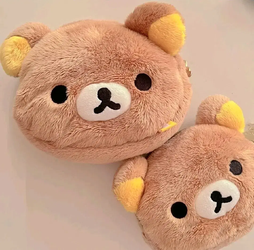 Rilakkuma Face Pouch Plush