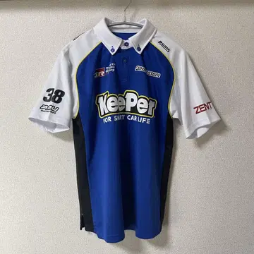 TGR TEAM KeePer CERUMO 슈퍼 GT500 피케 셔츠 S