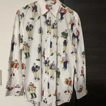 캡틴 산타 캡틴 산타 셔츠 올 패턴