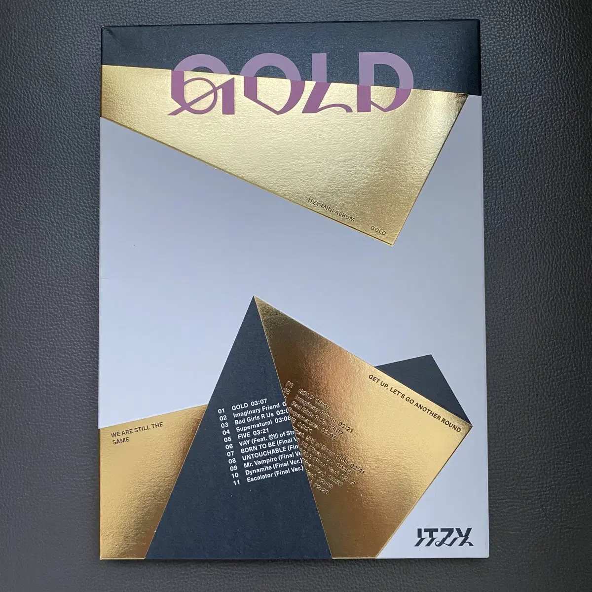 있지 ITZY GOLD 골드 앨범 포카 일괄 판매