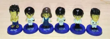 아다치 미츠루 코믹스 터치 캐릭터 피규어 6종 세트