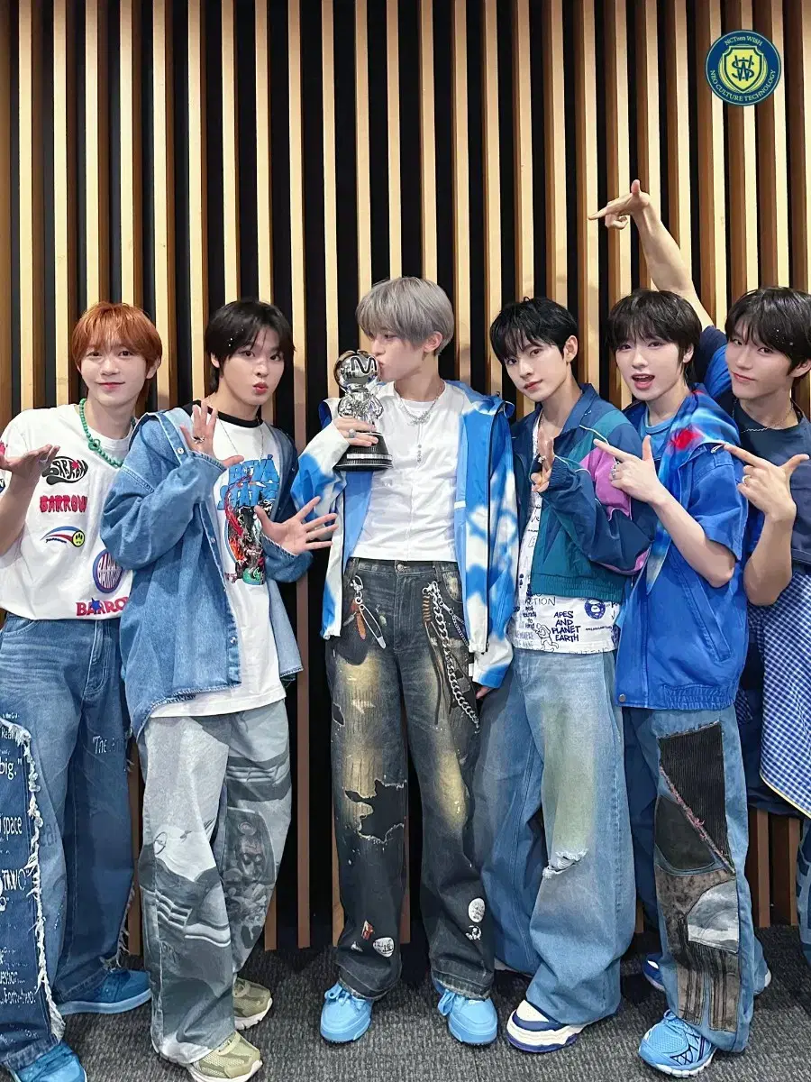 엔시티 위시 팝팝 점프업 엠카착장 미공포 분철