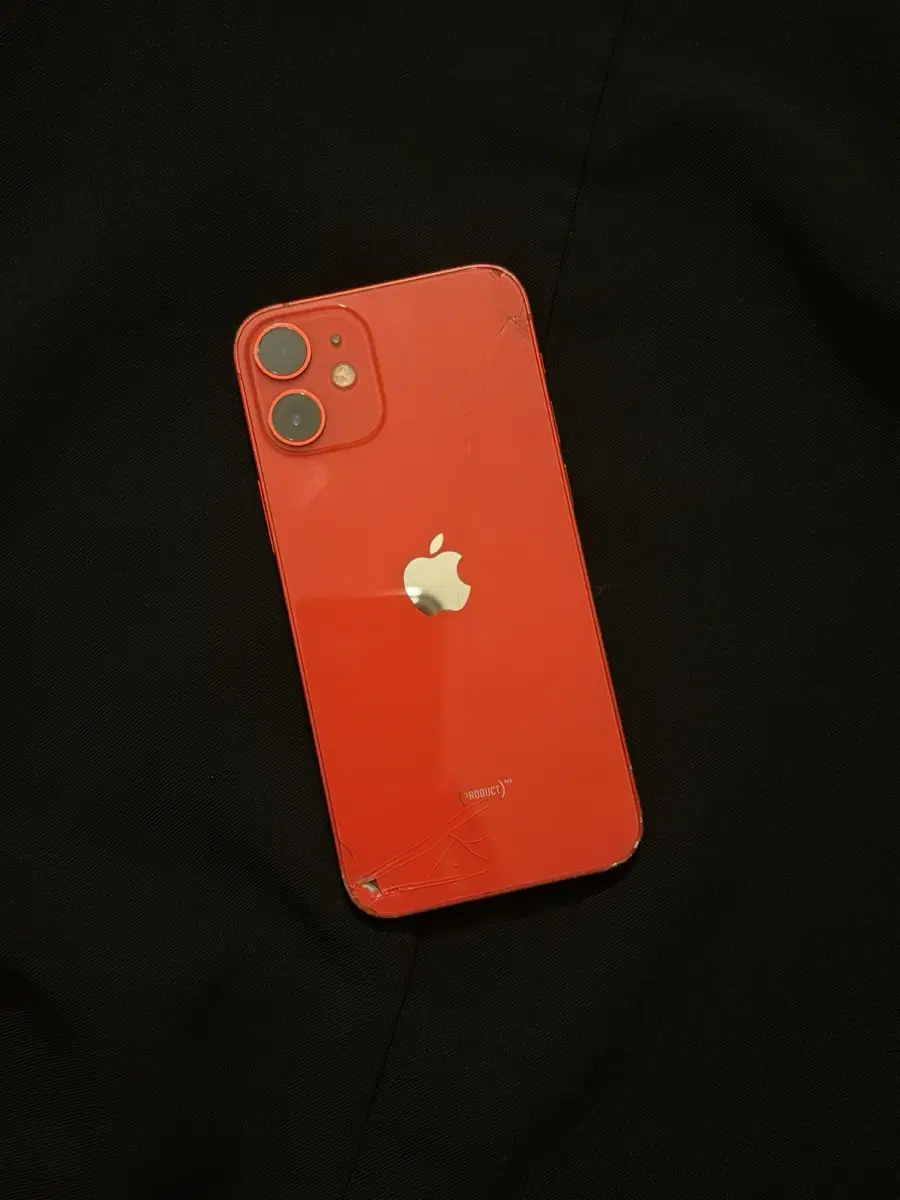 아이폰12mini red 아이폰12미니 64기가 파손폰 판매