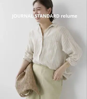 저널 스탠다드 리룸 린넨 빅 스키퍼 셔츠 슬로브 이에나