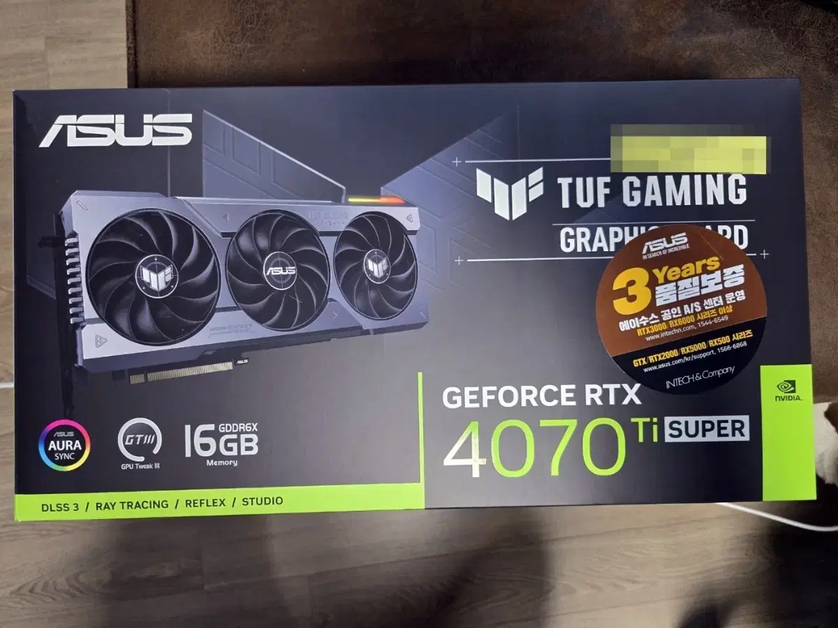 Asus TUF 4070 TI SUPER