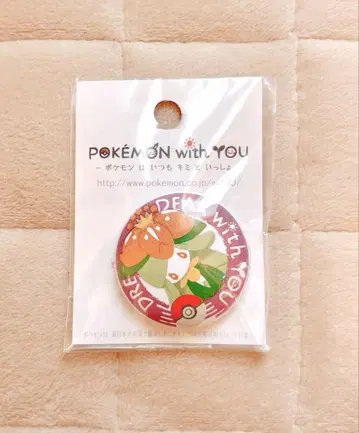 포켓몬 센터 Pokemon with you 캔뱃지 드레디아