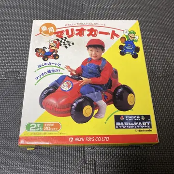 미사용 마리오 카트 단종 푹신푹신 토이 SUPER MARIO KART