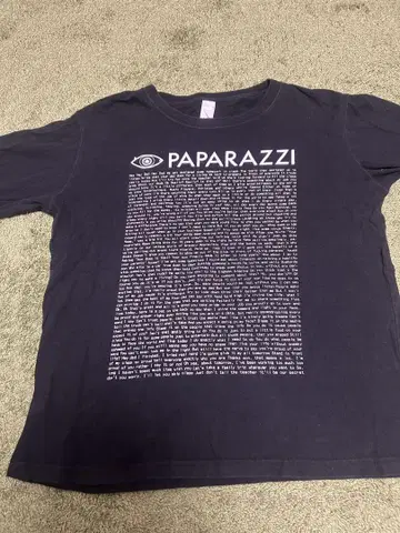 RADWIMPS 굿즈 PAPARAZZI 롱T 사이즈 M