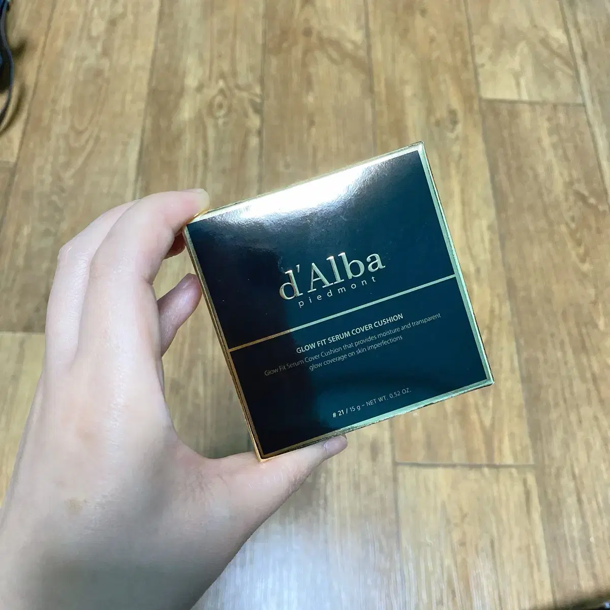Dalva Glow Fit Serum Cover Cushion 15g (SPF50+)